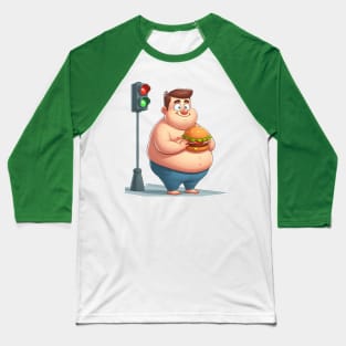 Burger lovers Baseball T-Shirt